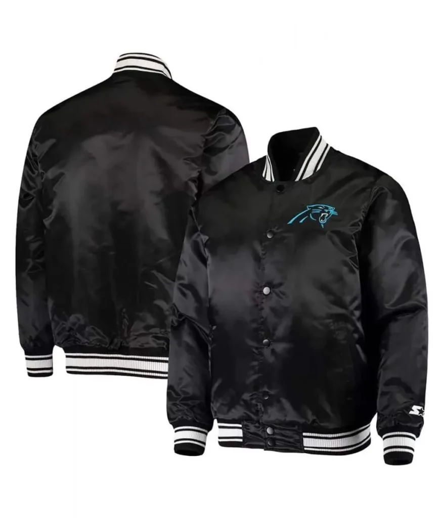 Carolina Panthers Locker Room Bomber Jacket