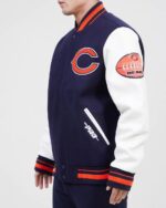 Chicago Bears Old English Wool Jacket