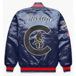 Chicago Cubs Exclusive Navy Satin Jackets