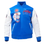 Chicago Cubs Home Town Wool Varsity Jacket