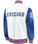 Chicago Cubs Satin Royal Varsity Jackets