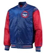 Chicago Cubs Starter Royal Satin Jacket