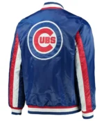 Chicago Cubs The Ace Full-Snap Varsity Satin Jackets