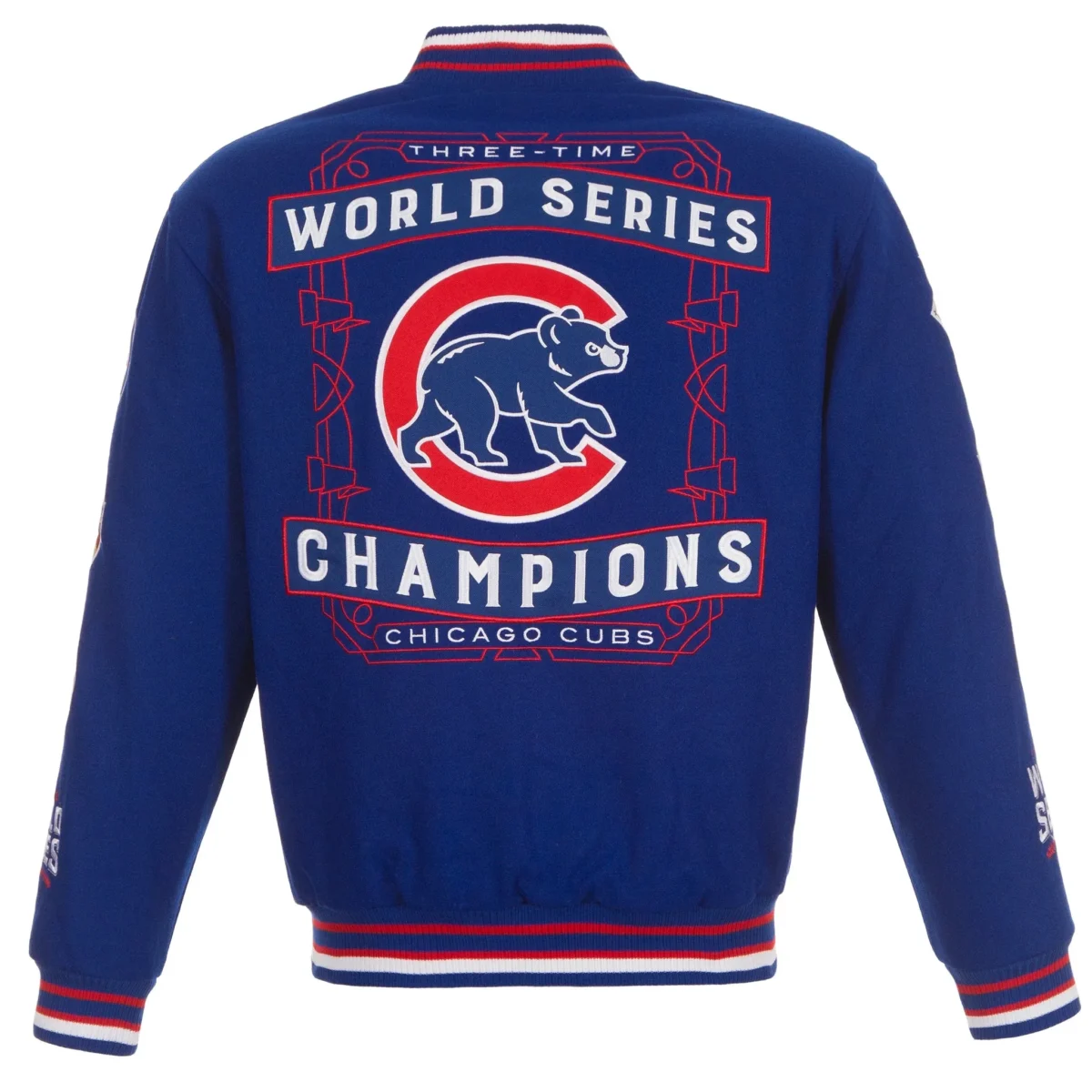 Chicago Cubs World Series Champions Royal Blue Jackets