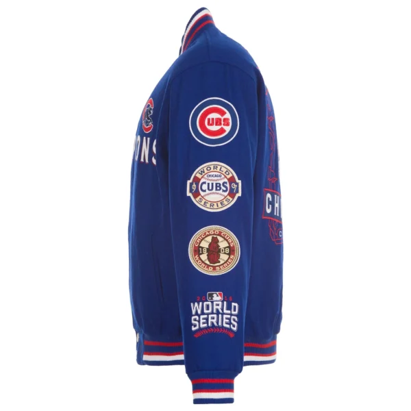 Chicago Cubs World Series Champions Royal Jacketss