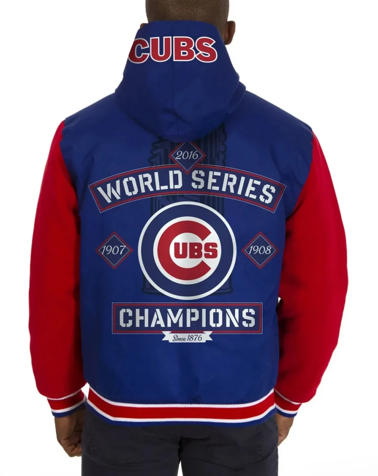 Chicago Cubs World Series Champions Twill Jackets