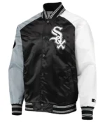 Chicago White Sox Reliever Raglan Full-Snap Jackets