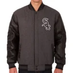 Chicago White Sox Wool and Leather Back Jackets