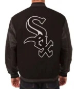 Chicago White Sox Wool and Leather Jacket