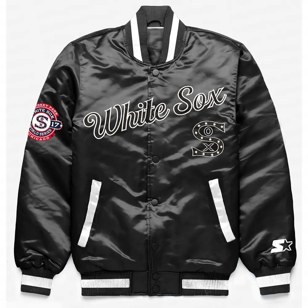 Chicago White Sox World Series Black Jacket