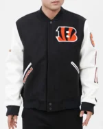 Cincinnati Bengals Classic Wool Varsity Jacket