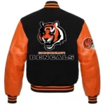 Cincinnati Bengals Starter Orange Bomber Varsity Jackets