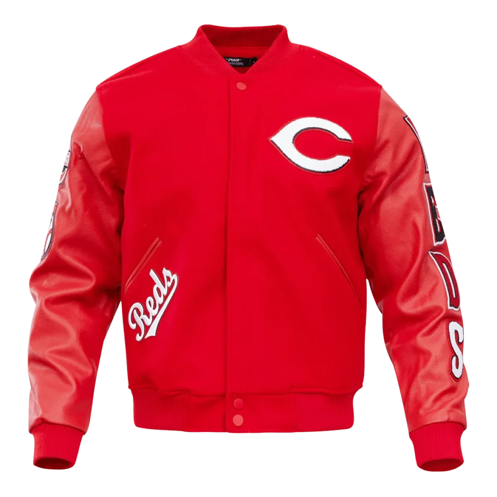 Cincinnati Reds Classic Wool Varsity Jacket