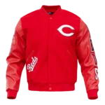 Cincinnati Reds Classic Wool Varsity Jacket