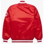 Cincinnati Reds Red Satin Jacket2