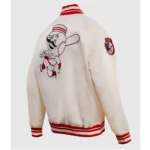 Cincinnati Reds Retro Classic Rib Jacket5