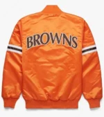 Cleveland Brown Starter Gridson Satin Jackets