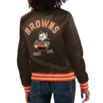 Cleveland Browns Full Count Satin Jackets