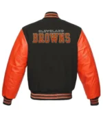 Cleveland Browns Grey and Orange Jackets