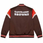 Cleveland Browns Heavyweight Satin Jackets