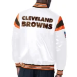 Cleveland Browns Midweight Satin Jackets