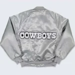 Dallas Cowboys 80’s Silver Bomber Jackets