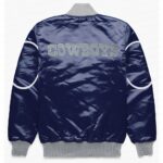 Dallas Cowboys Full Snap-Front Blue Bomber Jackets