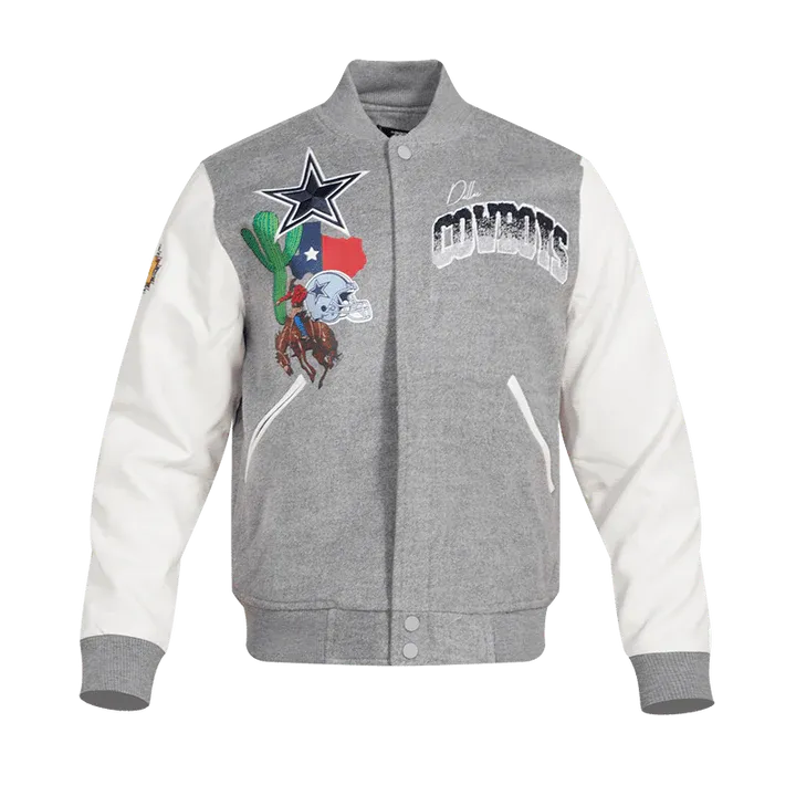 Dallas Cowboys Home Town Wool Varsity Jacket