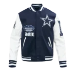 Dallas Cowboys Old English Wool Varsity Jacket