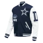 Dallas Cowboys Old English Wool Varsity Jackets