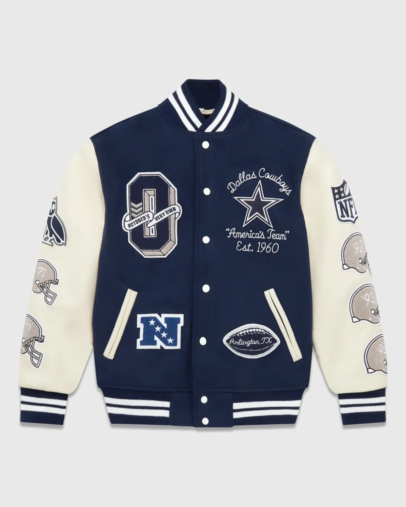 Dallas Cowboys Ovo X Nfl Varsity Jacket