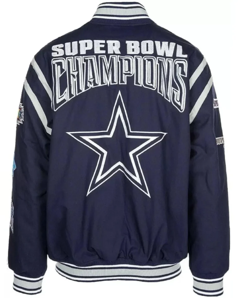 Dallas Cowboys Super Bowl 5X Champions Jackets