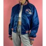 Denver Broncos 90’s Blue Satin Jacket2