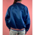 Denver Broncos 90’s Blue Satin Jacket5