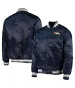 Denver Broncos Locker Room Full-Snap Satin Jacket3