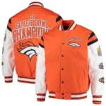 Denver Broncos Super Bowl Varsity Jacket1