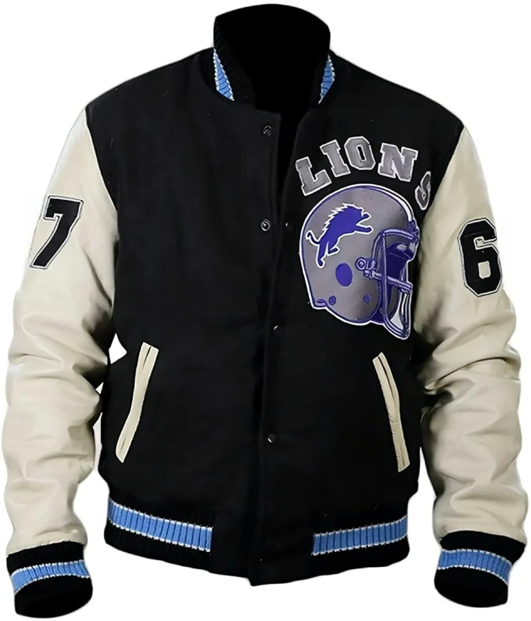 Detroit Lions Axel Foley Varsity Jacket