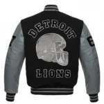 Detroit Lions Eddie Brock Venom 2 Wool Varsity Jackets