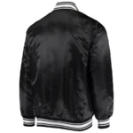 Detroit Lions Locker Room Black Starter Jacket