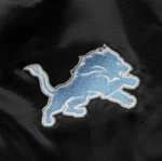 Detroit Lions Locker Room Black Starter Jackets