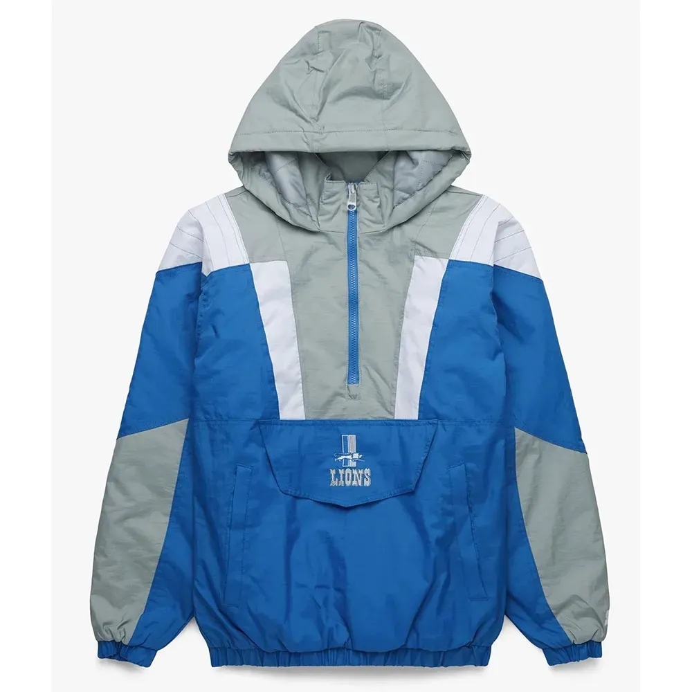 Detroit Lions Pullover Hooded Jacket