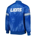 Detroit Lions Remington Blue Starter Jacket