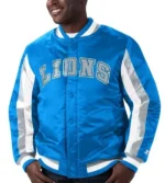 Detroit Lions Stripe Starter Jacket