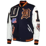 Detroit Tigers Mash Up Full-Zip Varsity Jackets