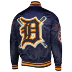 Detroit Tigers Mash Up Satin Bomber Jackets