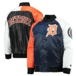 Detroit Tigers Tri-Color Varsity Jacket