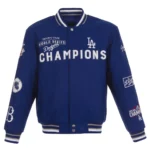 Dodgers Authentic Jh Design Championship Varsity Jacket