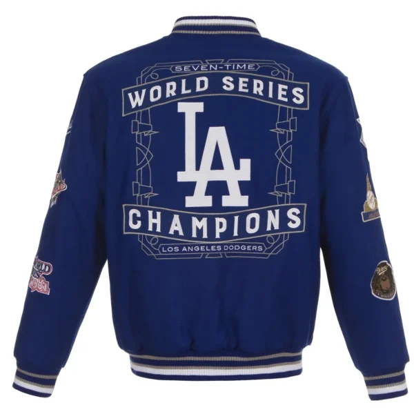 Dodgers Authentic Jh Design Championship Varsity Jackets