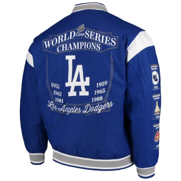 Dodgers Commemorative Championship Varsity Jackets