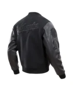 Dodgers Pro Triple Black Wool Varsity Jackets